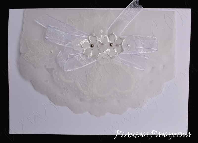 Heards handmade card