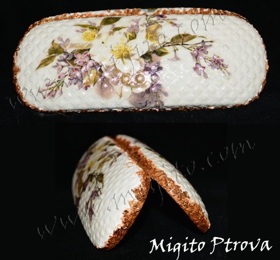 Калъф за очила пролетни цветя